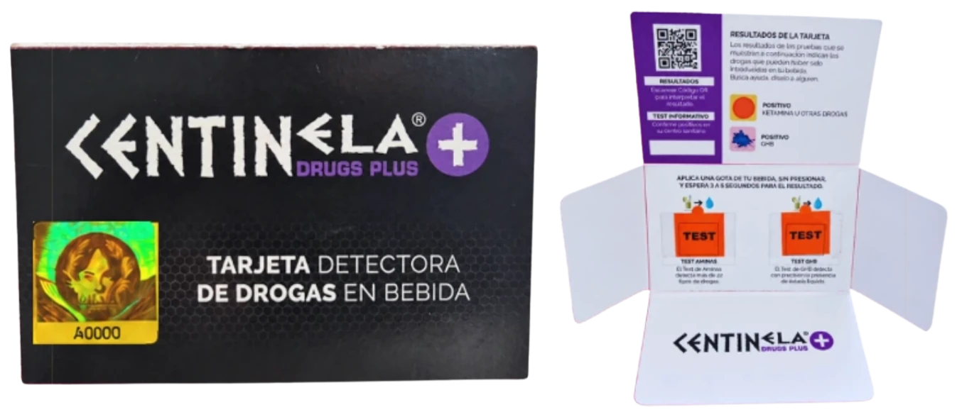 Original photograph of the CENTINELA® PLUS card