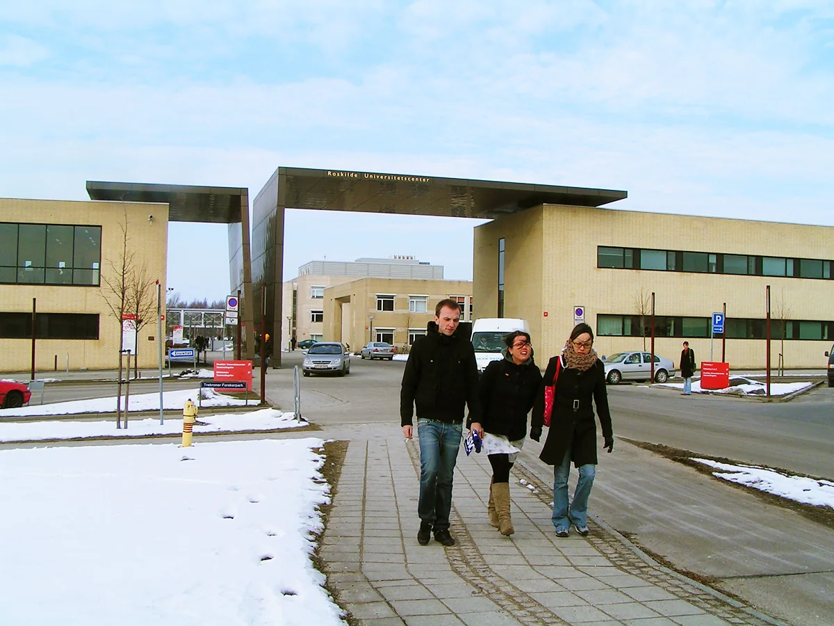 Roskilde University, Denmark, in 2006. Institutional context photograph; the people pictured are not associated with the project.