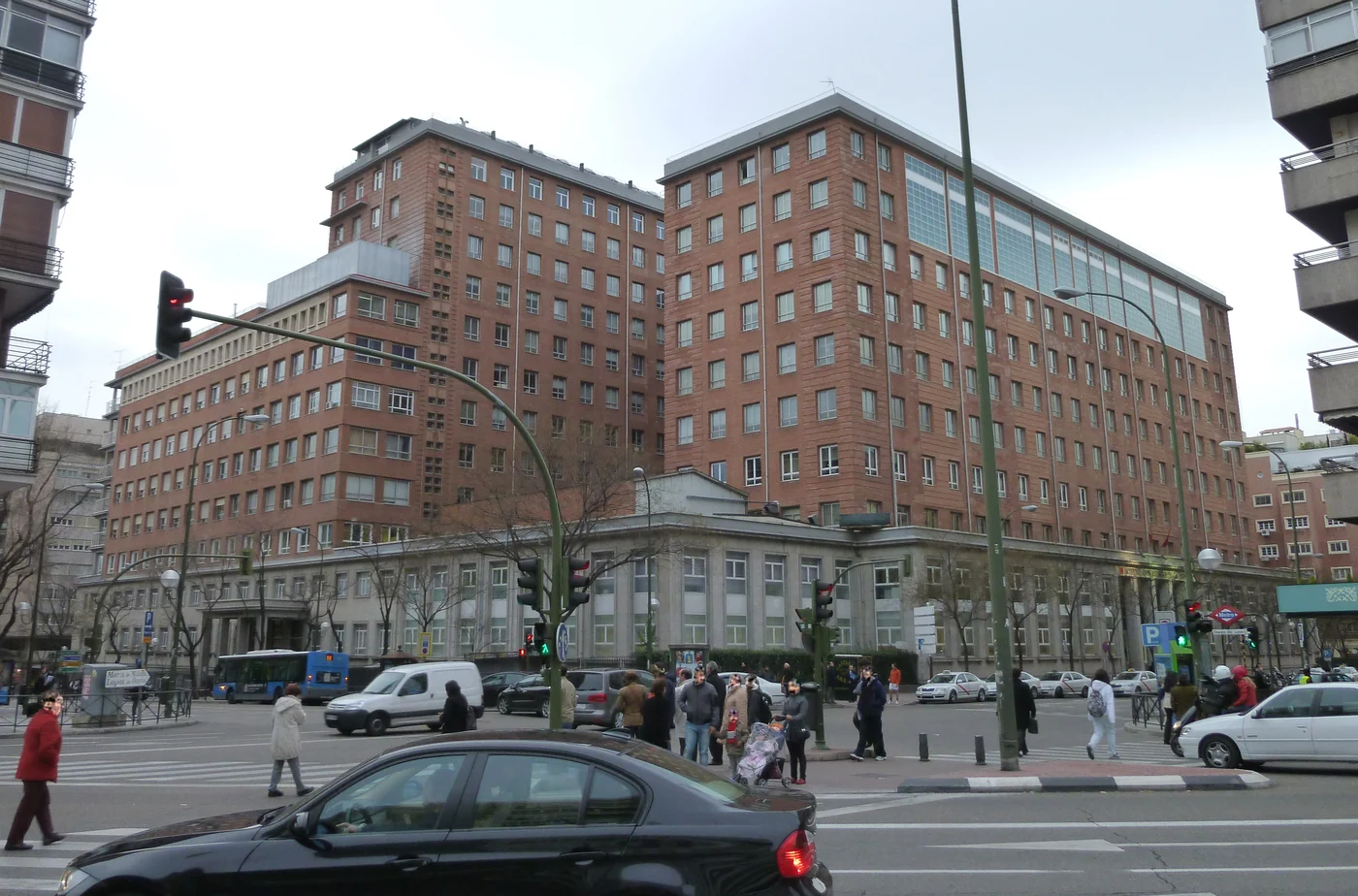 Hospital Universitario de La Princesa, Madrid. A 2011 archive photograph of the hospital that hosted the professional conference.