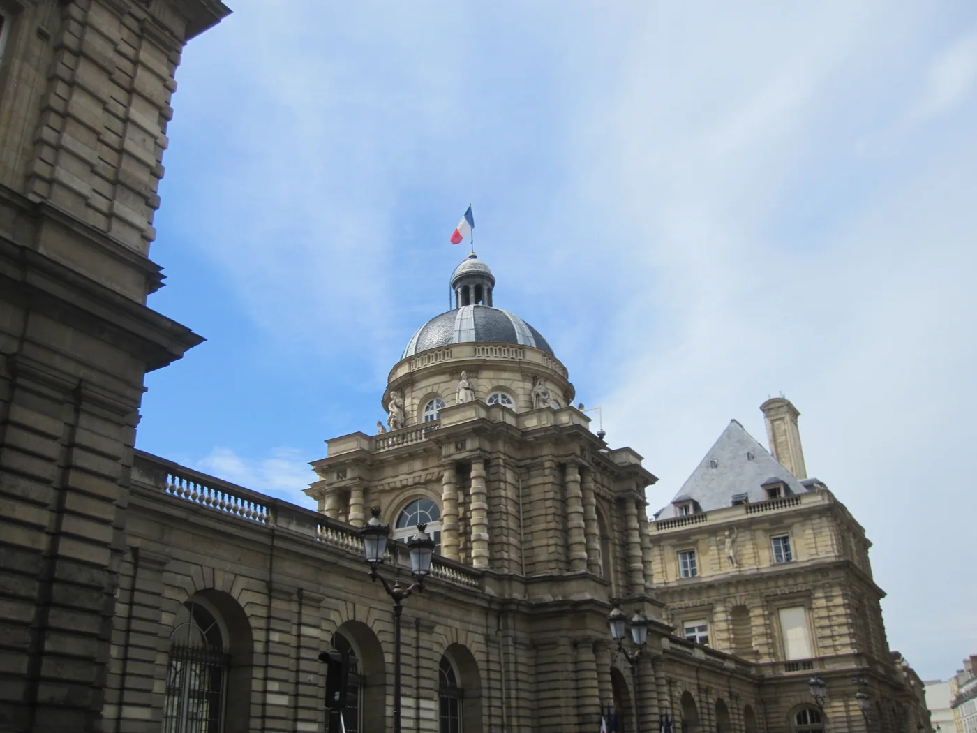 Luxembourg Palace, home of the French Senate, in 2022. Institutional context photograph for the report.
