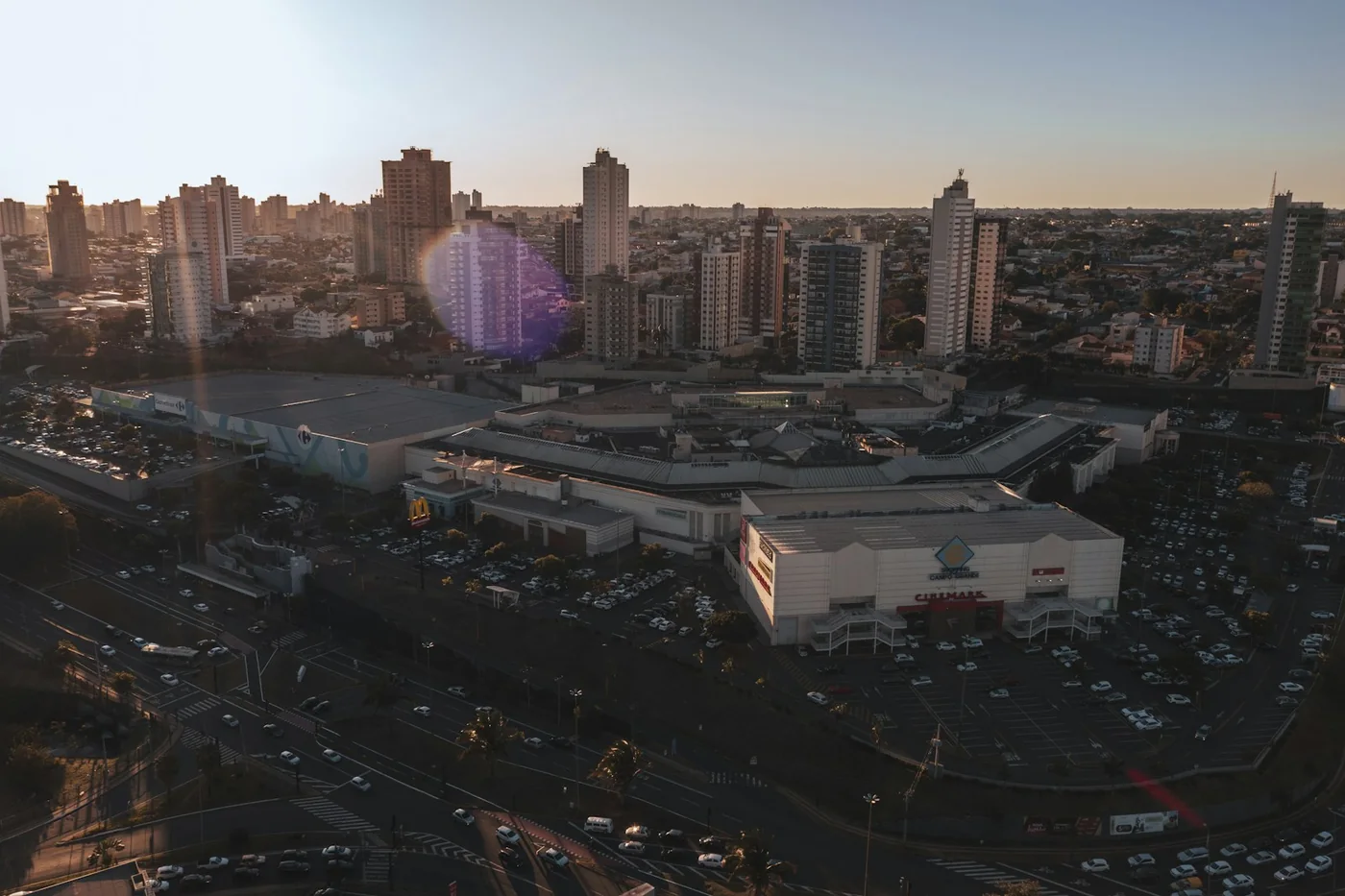 City view of Campo Grande, Mato Grosso do Sul, Brazil. Context photograph; it does not depict the police operation or people under investigation.